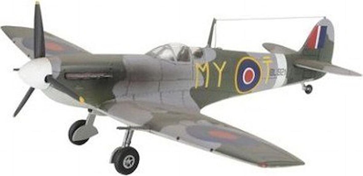 Revell Model Set  Spitfire Mk V-64164 (Plastik Maket)